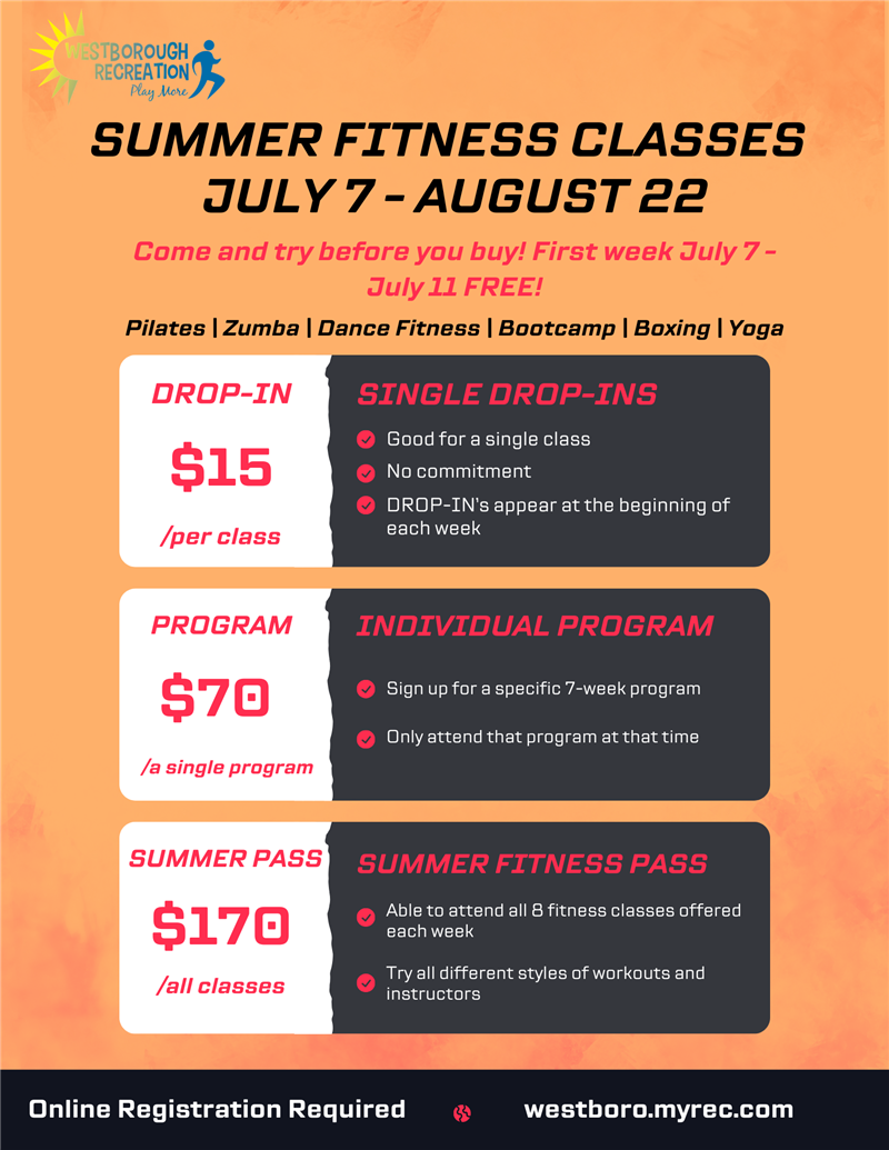 Fitness Pass Flyer 7.3.25