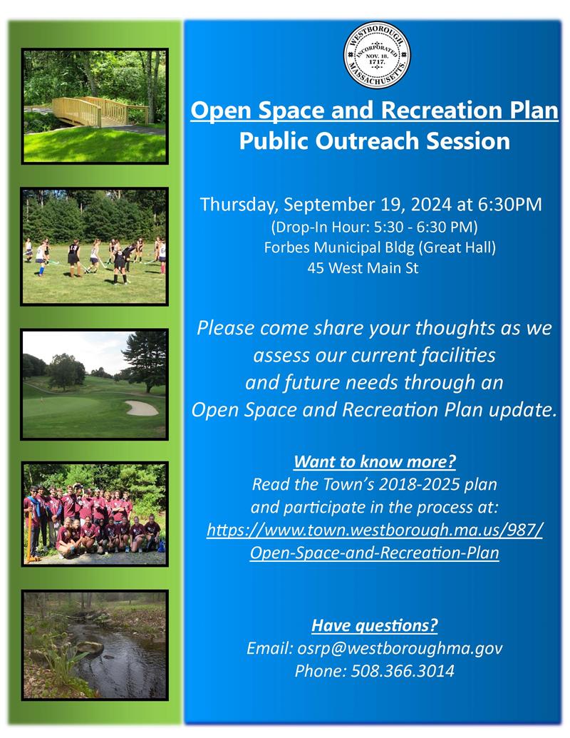 OSRP Public Outreach Flyer