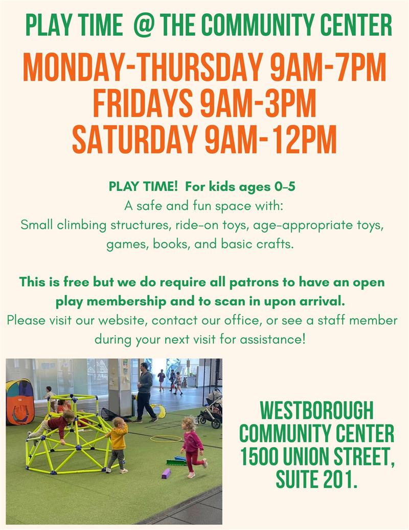 Play Time Flyer