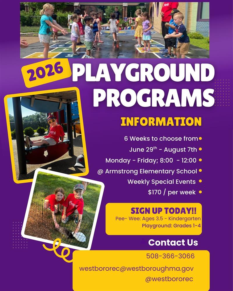 Summer Playground Flyer 2026